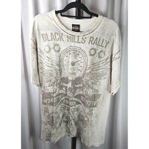 Men's Harley Davidson‎ Black Hills Rally Graphic Classic Tee Biker Motorcycle XL